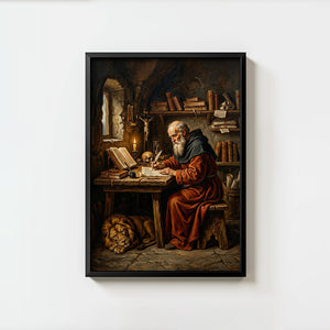 St. Jerome - Digital Print | High Resolution | Instant Access | Easy Download