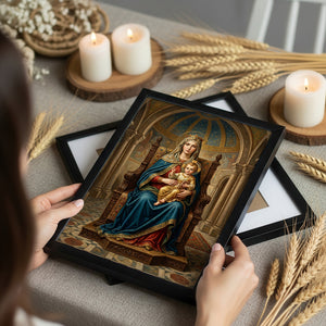 Our Lady Seat of Wisdom - Digital Print | High Resolution | Instant Access | Easy Download