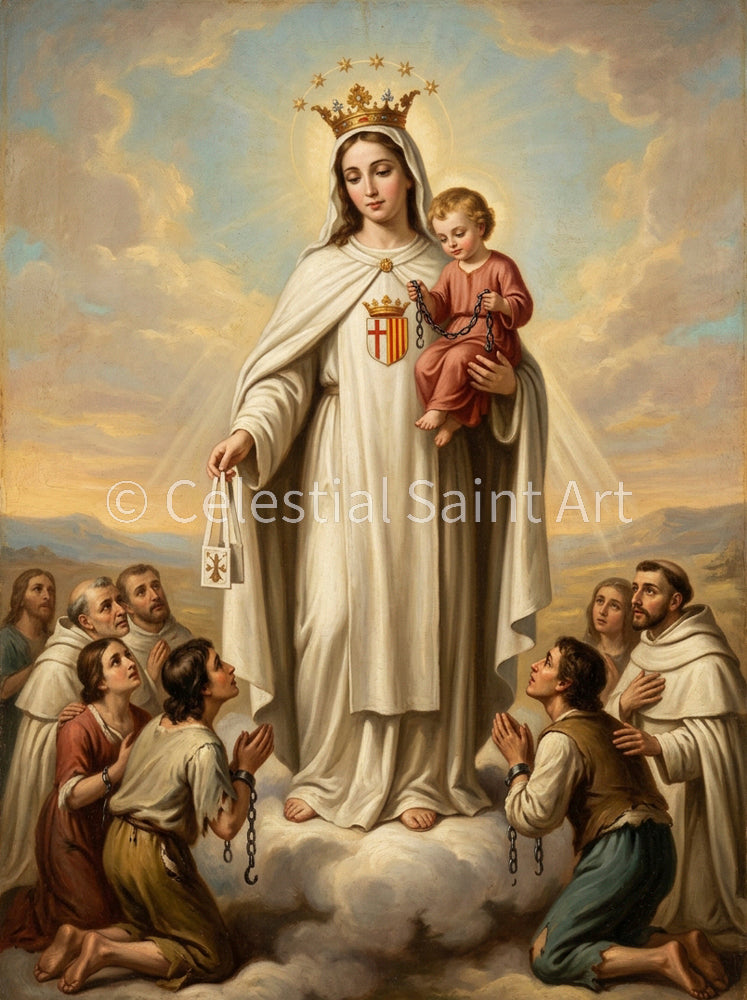 Our Lady of Mercy - Digital Print | High Resolution | Instant Access | Easy Download