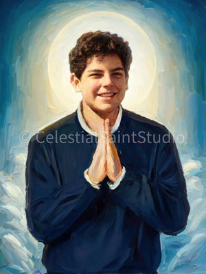 Blessed Carlo Acutis | Catholic Saints Poster | Catholic Printable | Catholic Art | Patron Saint | Digital Download