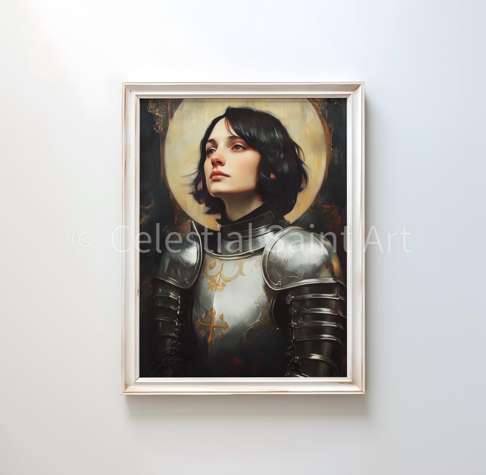 St. Joan of Arc - Digital Print