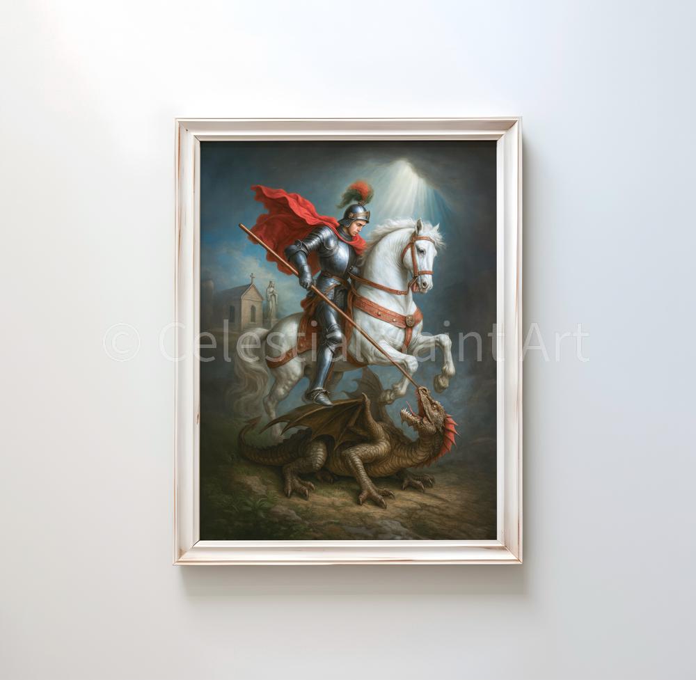 St. George - Digital Print