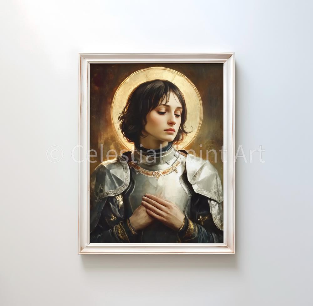 St. Joan of Arc - Digital Print