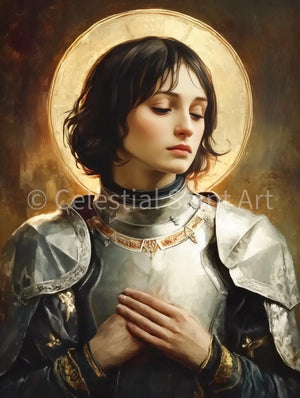 St. Joan of Arc - Digital Print