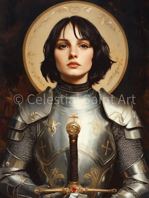 St. Joan of Arc - Digital Print