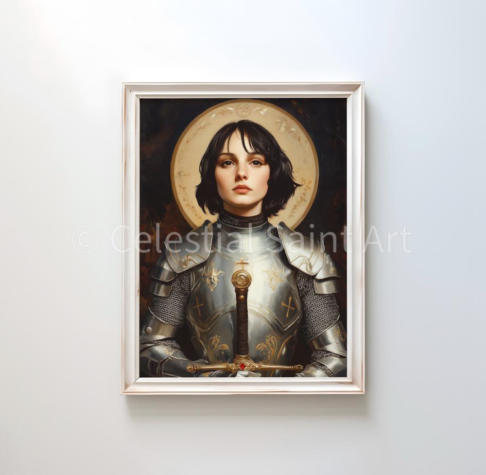 St. Joan of Arc - Digital Print