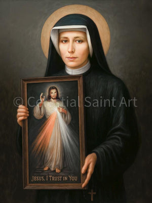 St. Faustina - Digital Print