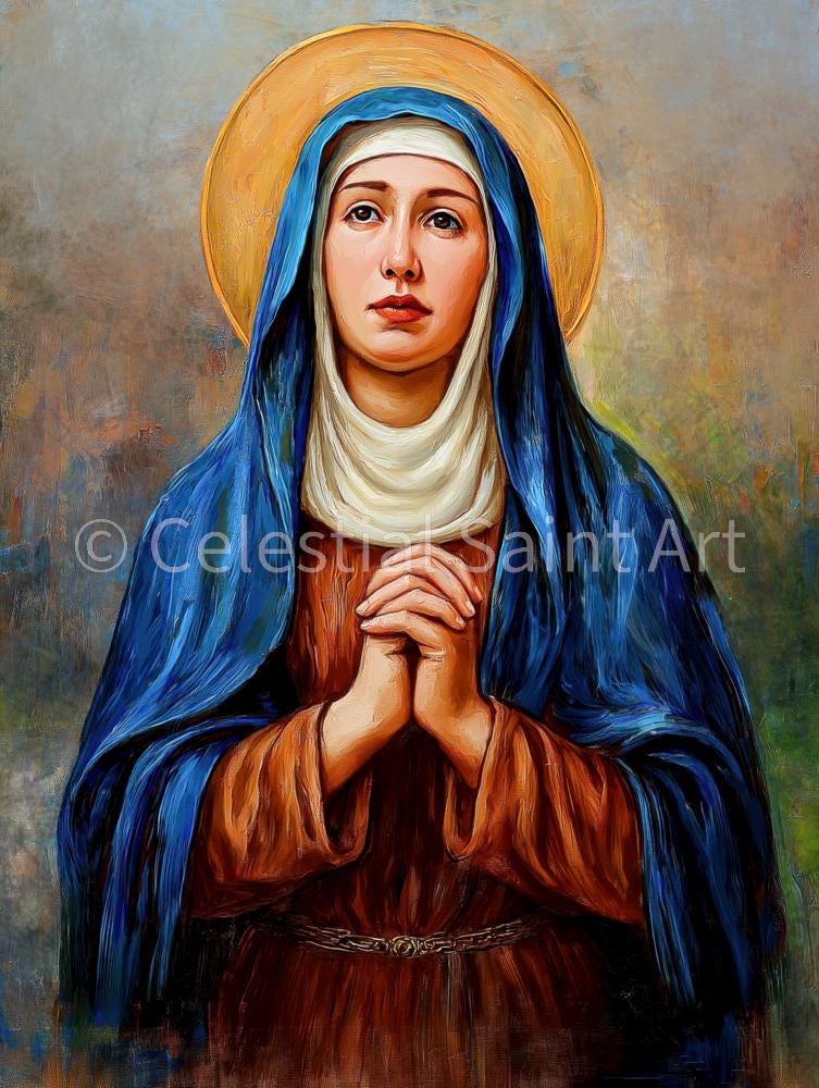 St. Monica - Digital Print