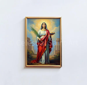 St. Agatha - Digital Print