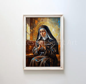 St. Angela of Foligno - Digital Print