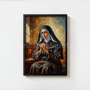 St. Angela of Foligno - Digital Print