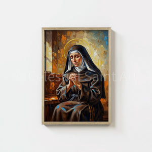 St. Angela of Foligno - Digital Print