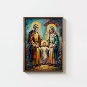 Sts. Joachim and Anne - Digital Print