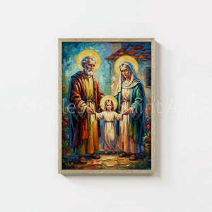 Sts. Joachim and Anne - Digital Print