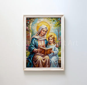 St. Anne - Digital Print