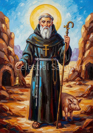 St. Anthony Abbot - Digital Print