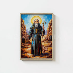 St. Anthony Abbot - Digital Print