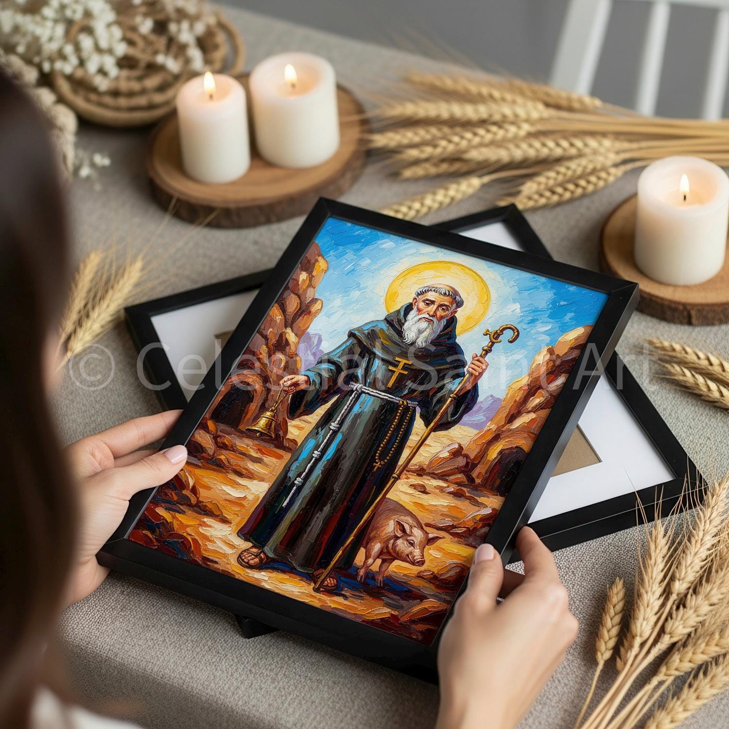 St. Anthony Abbot - Digital Print