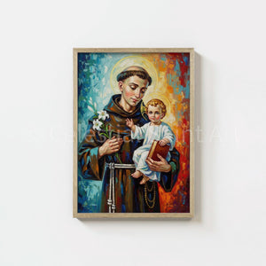 St. Anthony of Padua - Digital Print