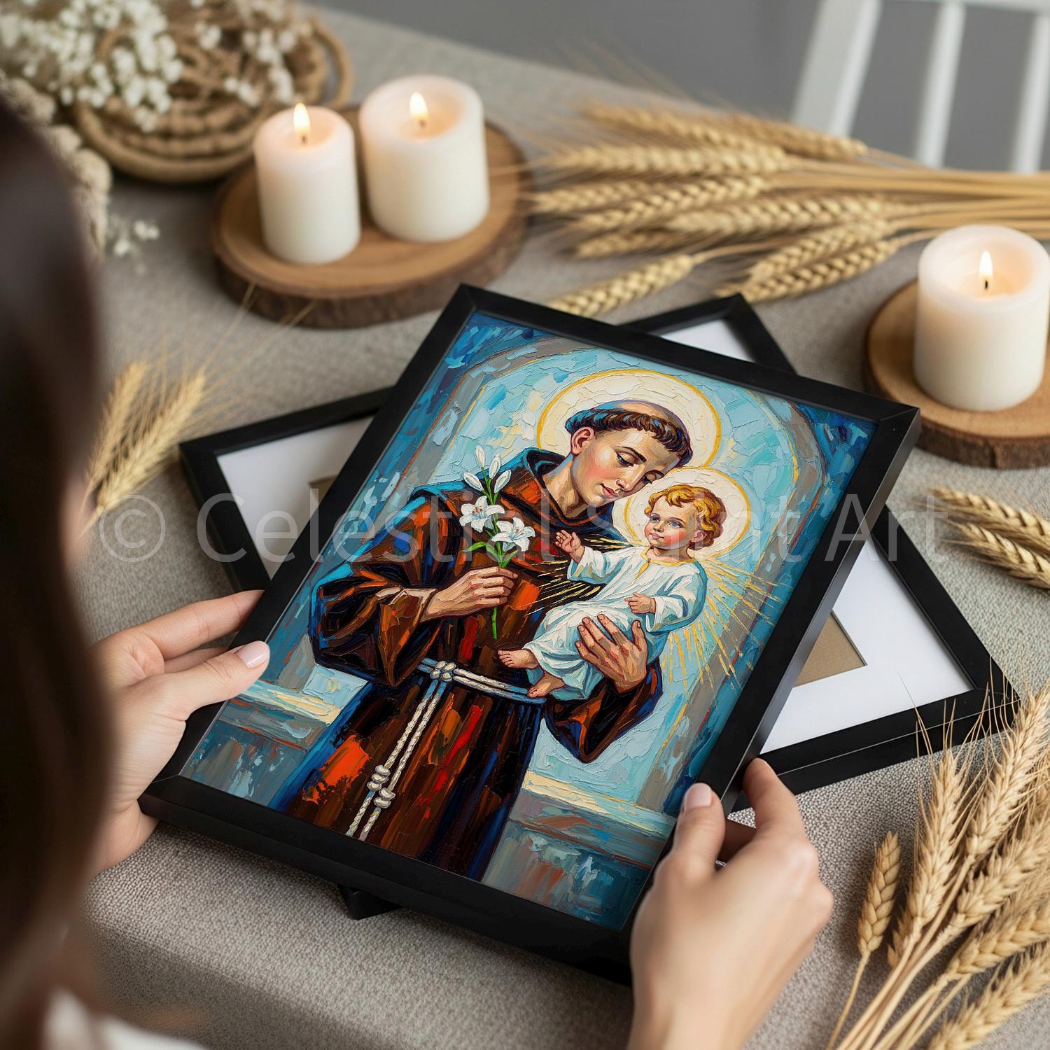 St. Anthony of Padua - Digital Print