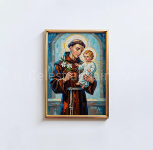 St. Anthony of Padua - Digital Print