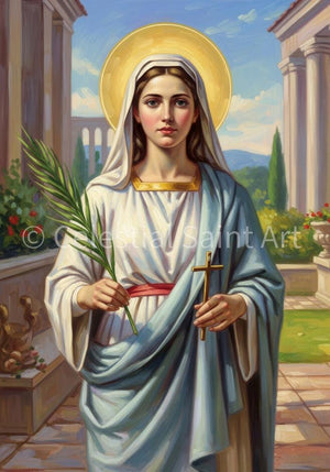 St. Bibiana - Digital Print