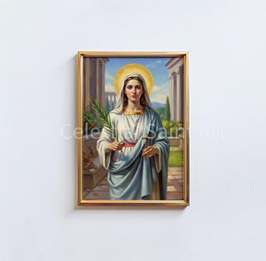 St. Bibiana - Digital Print