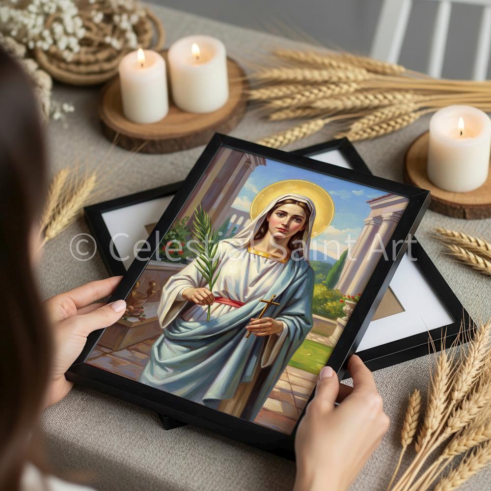 St. Bibiana - Digital Print