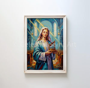 St. Cecilia - Digital Print