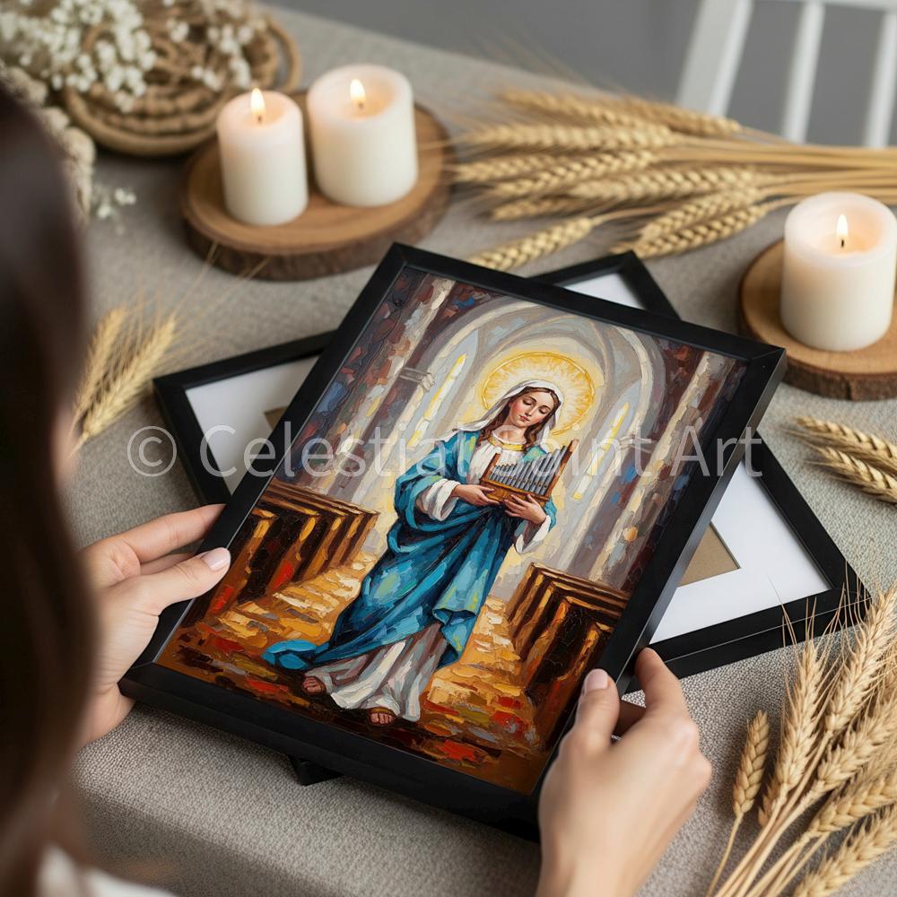 St. Cecilia - Digital Print