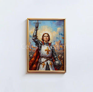 St. Joan of Arc - Digital Print