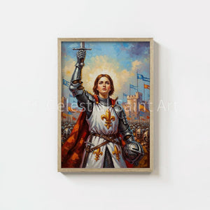 St. Joan of Arc - Digital Print