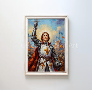 St. Joan of Arc - Digital Print