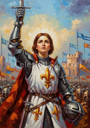 St. Joan of Arc - Digital Print
