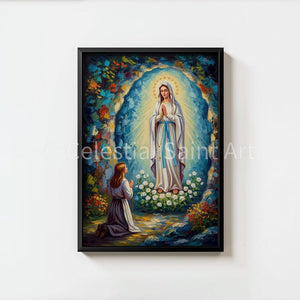 Our Lady of Lourdes - Digital Print