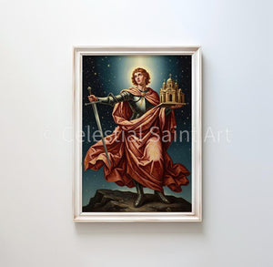 St. Michael the Archangel - Digital Print