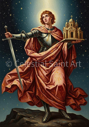 St. Michael the Archangel - Digital Print