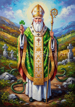 St. Patrick - Digital Print | High Resolution | Instant Access | Easy Download