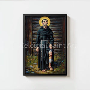 St. Peregrine Laziosi - Digital Print