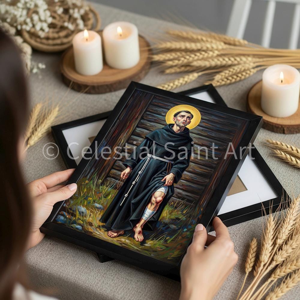 St. Peregrine Laziosi - Digital Print