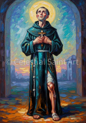 St. Peregrine Laziosi - Digital Print