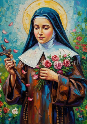 St. Therese of Lisieux - Digital Print