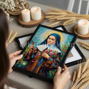 St. Therese of Lisieux - Digital Print