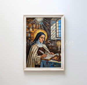 St. Teresa of Avila - Digital Print