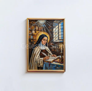 St. Teresa of Avila - Digital Print