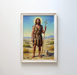 St. John the Baptist - Digital Print