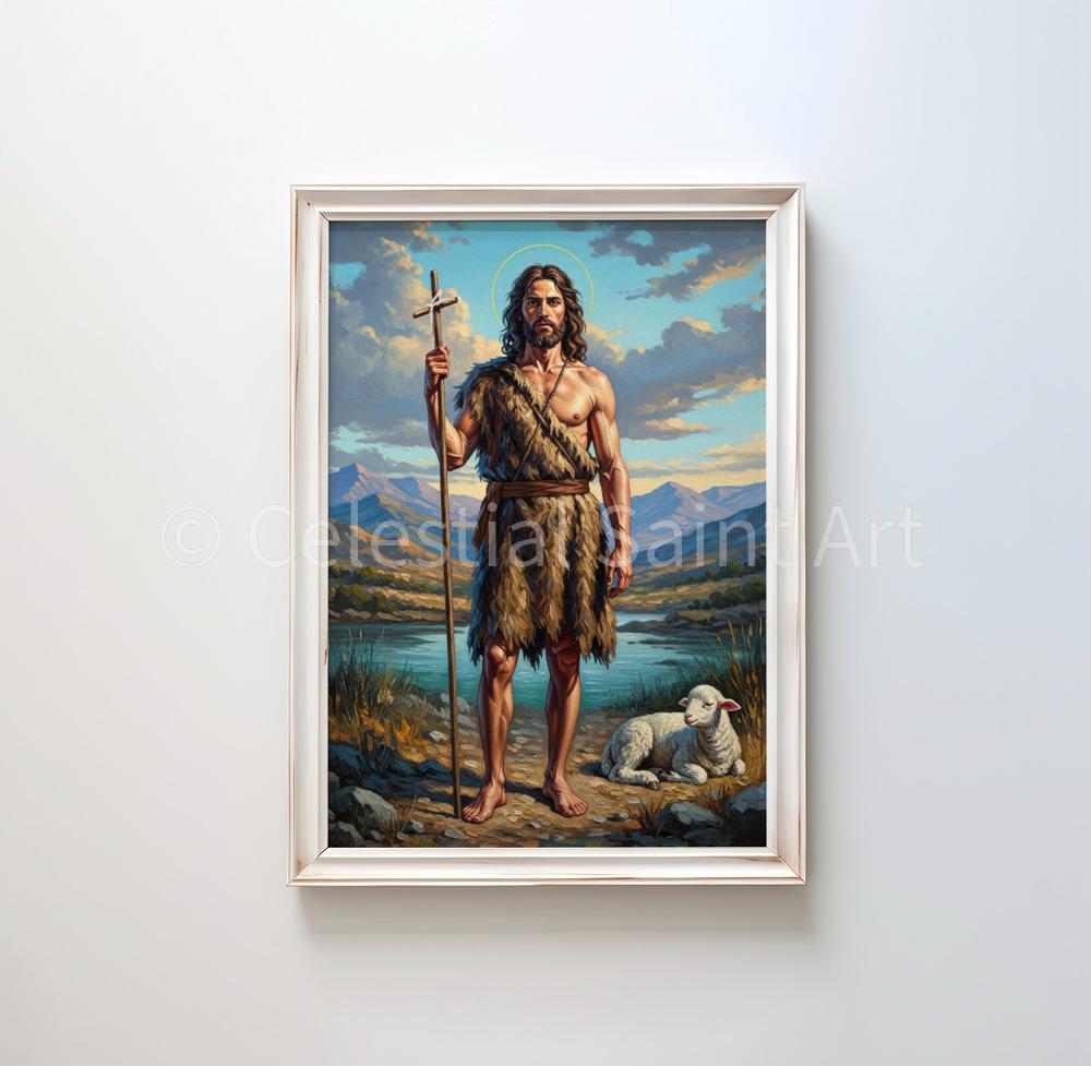 St. John the Baptist - Digital Print