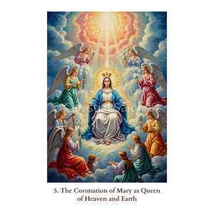 Glorious Mysteries of the Rosary - Digital Print Set