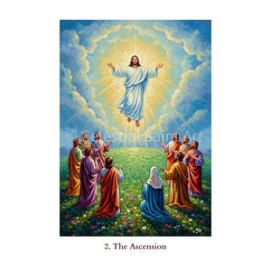 Glorious Mysteries of the Rosary - Digital Print Set