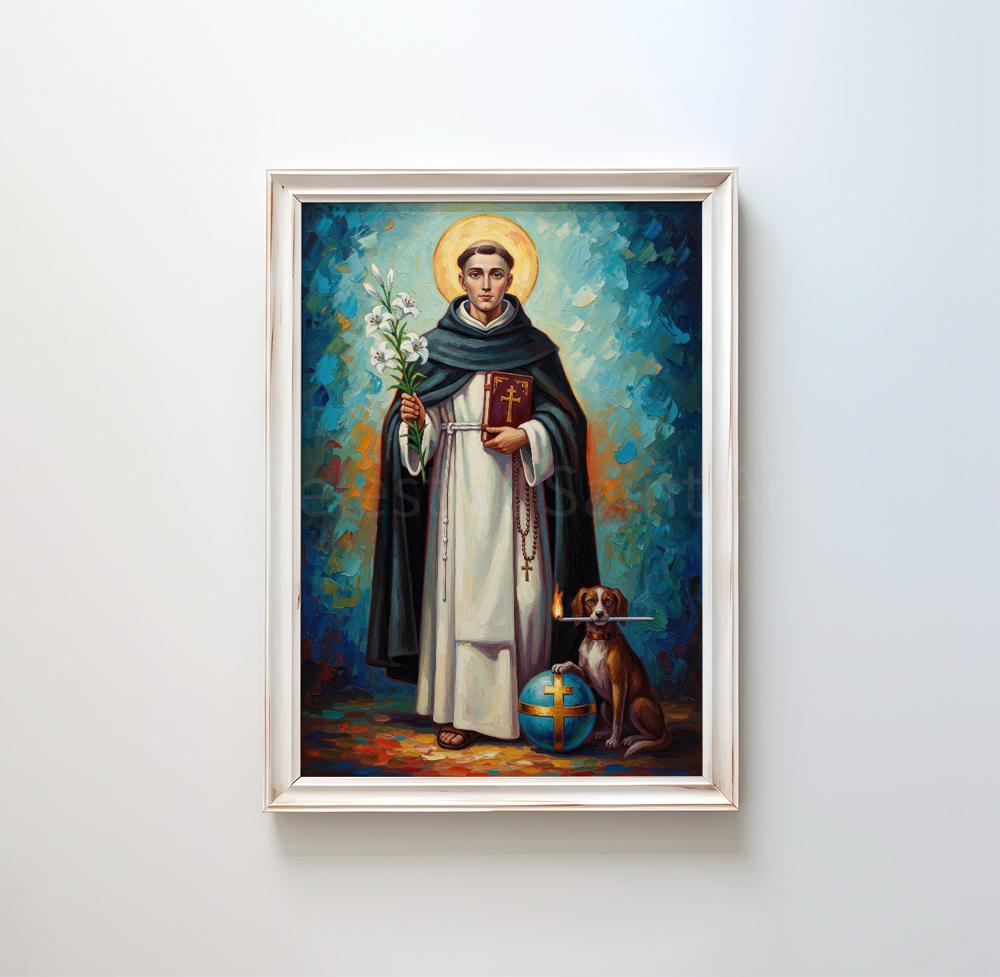 St. Dominic - Digital Print